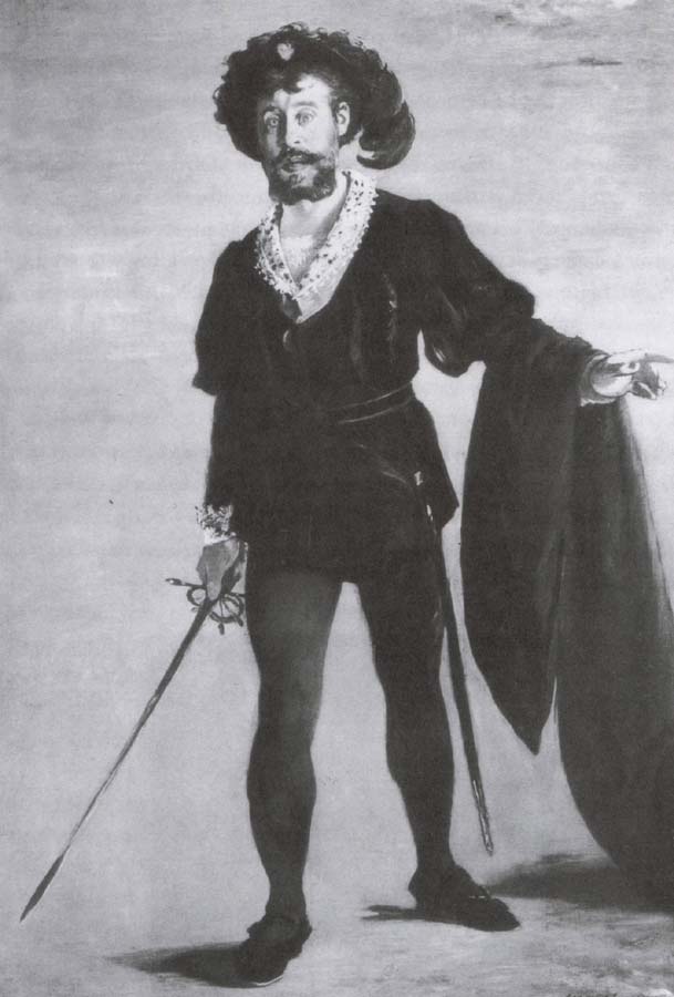 The Singer Faure as Hamlet